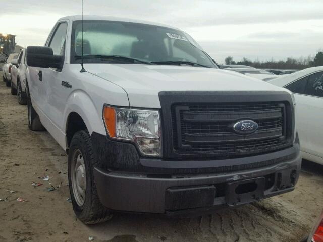 1FTMF1CM5EKD82946 - 2014 FORD F150 WHITE photo 1