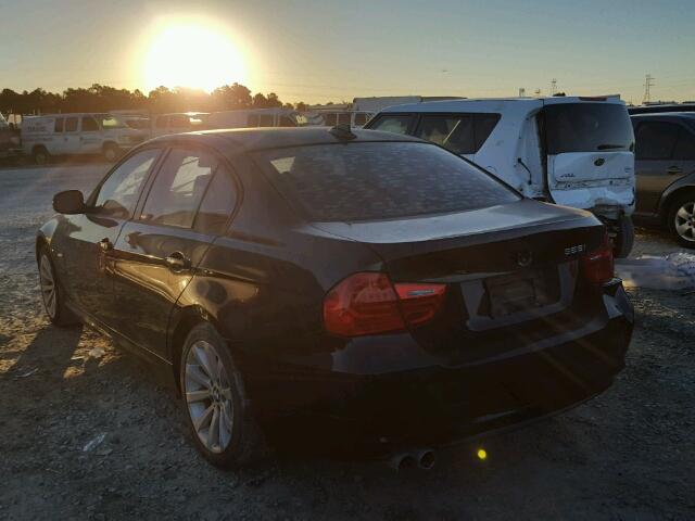 WBAPH7C54BE676123 - 2011 BMW 328 I BLACK photo 3