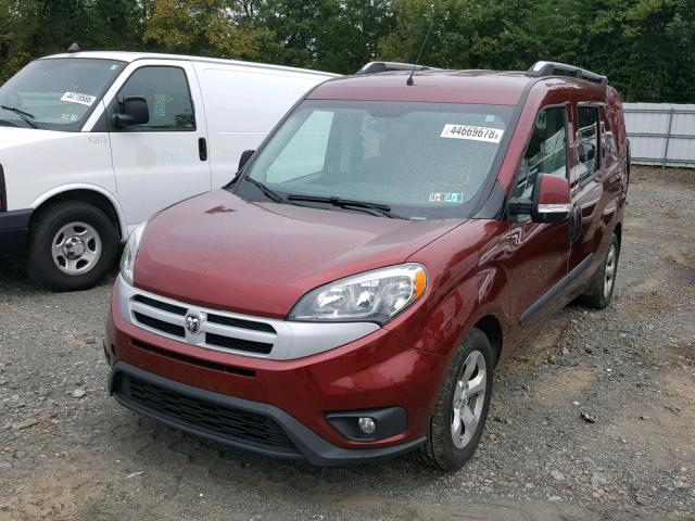 ZFBERFBT2F6195193 - 2015 RAM PROMASTER მუქწითელი ფოტო 2