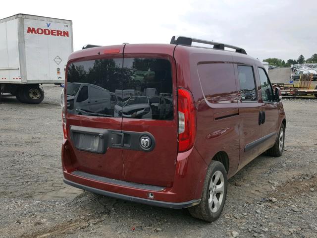 ZFBERFBT2F6195193 - 2015 RAM PROMASTER მუქწითელი ფოტო 4