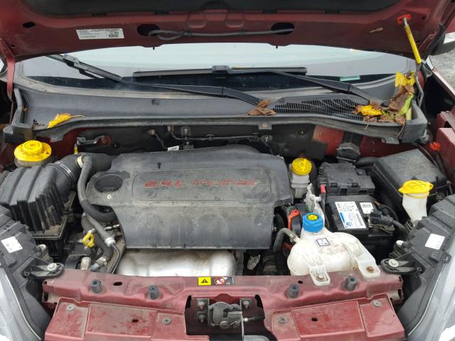 ZFBERFBT2F6195193 - 2015 RAM PROMASTER მუქწითელი ფოტო 7