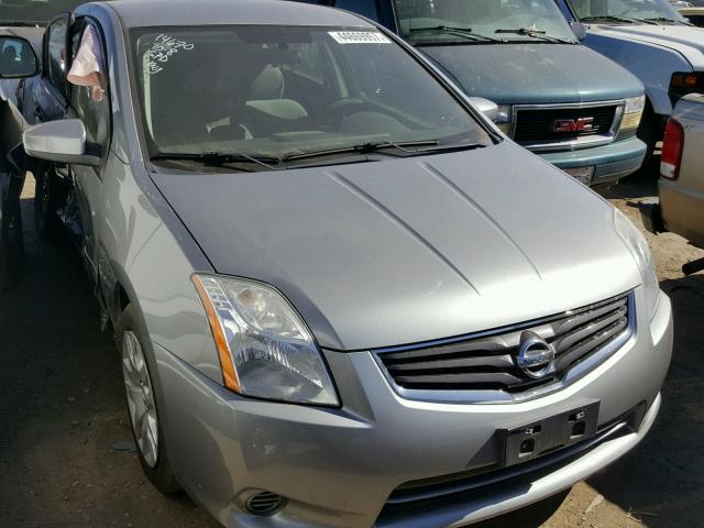 3N1AB6AP5CL733409 - 2012 NISSAN SENTRA 2.0 GRAY photo 1