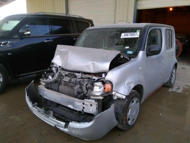 JN8AZ2KRXET350327 - 2014 NISSAN CUBE S SILVER photo 2