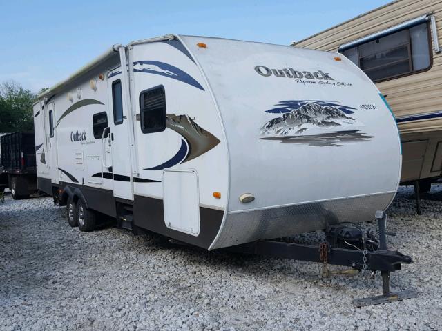 4YDT31026AB630328 - 2010 KEYSTONE OUTBACK WHITE photo 1
