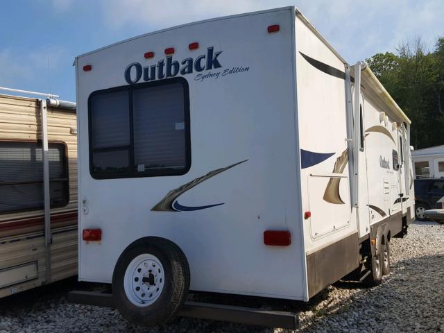 4YDT31026AB630328 - 2010 KEYSTONE OUTBACK WHITE photo 4