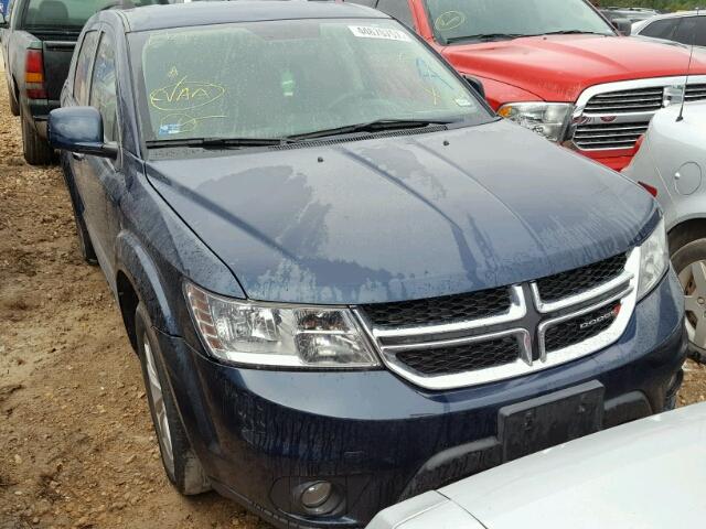 3C4PDCBG3ET126538 - 2014 DODGE JOURNEY SX BLUE photo 1