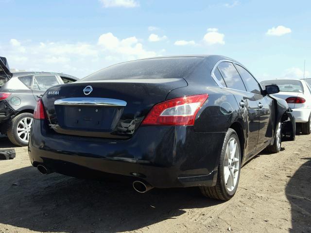 1N4AA5AP3BC849329 - 2011 NISSAN MAXIMA S BLACK photo 4