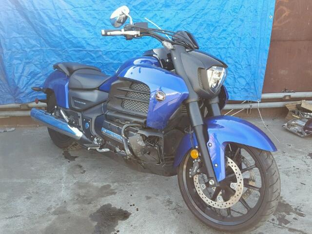 JH2SC68N6EK000302 - 2014 HONDA GL1800 C BLUE photo 1