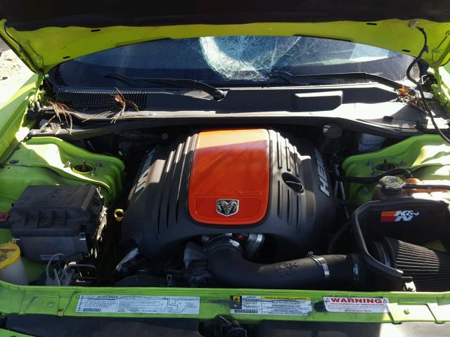 2B3KA53H57H729137 - 2007 DODGE CHARGER R/ GREEN photo 7