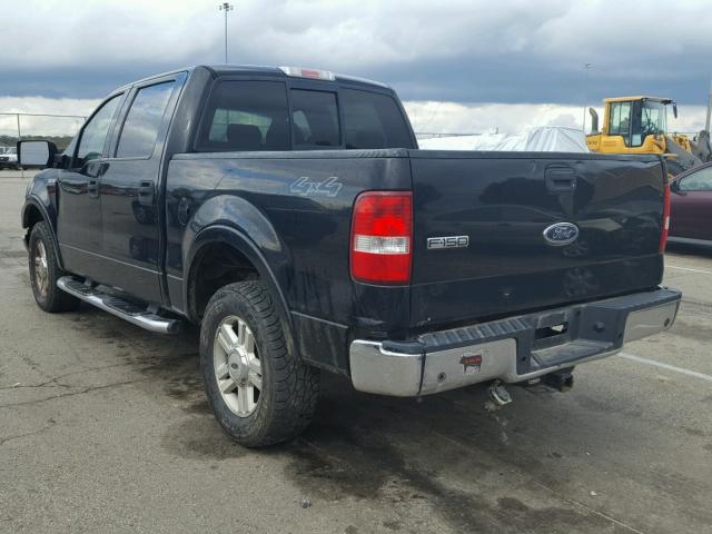 1FTPW14504FA13388 - 2004 FORD F150 SUPER BLACK photo 3