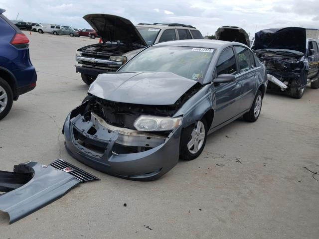 1G8AJ55F57Z196352 - 2007 SATURN ION LEVEL GRAY photo 2
