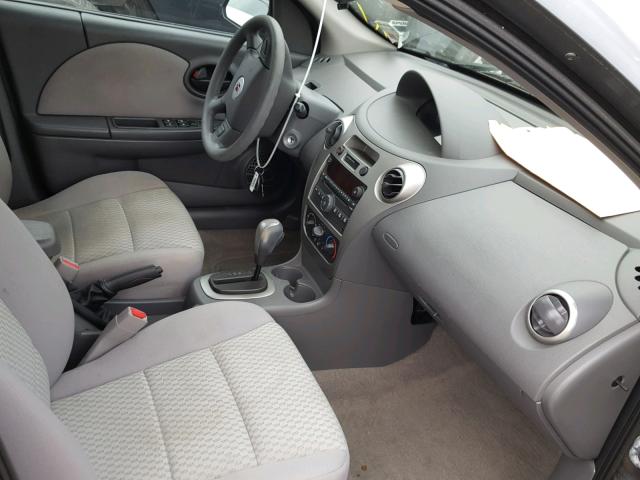1G8AJ55F57Z196352 - 2007 SATURN ION LEVEL GRAY photo 5