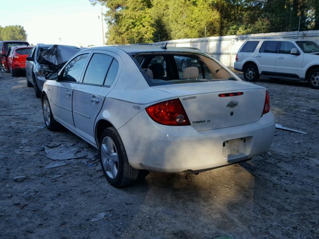 1G1AL58F787185497 - 2008 CHEVROLET COBALT LT WHITE photo 3