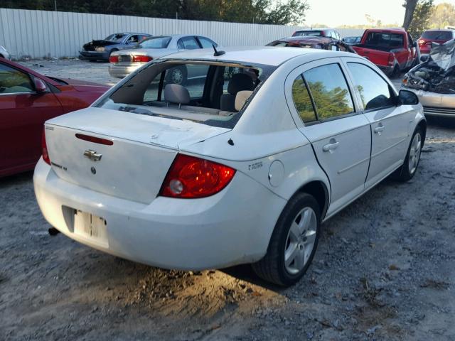 1G1AL58F787185497 - 2008 CHEVROLET COBALT LT WHITE photo 4