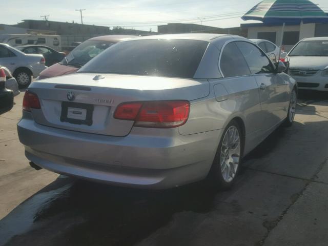 WBAWL13577PX13927 - 2007 BMW 328 I SILVER photo 4