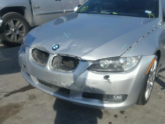 WBAWL13577PX13927 - 2007 BMW 328 I SILVER photo 9