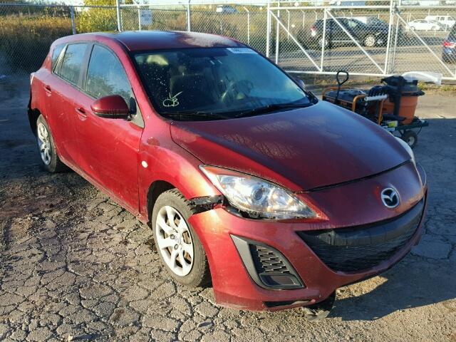 JM1BL1HF4A1318200 - 2010 MAZDA 3 BURGUNDY photo 1