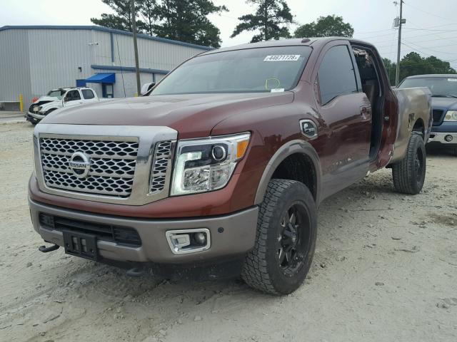 1N6BA1F2XGN511391 - 2016 NISSAN TITAN XD S BROWN photo 2