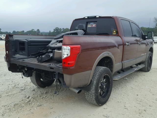 1N6BA1F2XGN511391 - 2016 NISSAN TITAN XD S BROWN photo 4