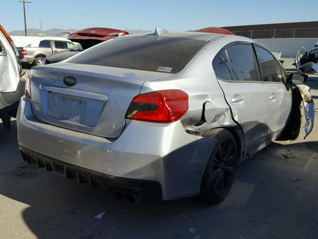 JF1VA1A60F9805213 - 2015 SUBARU WRX GRAY photo 4