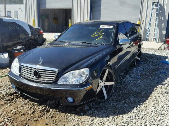 WDBNG75J8YA069146 - 2000 MERCEDES-BENZ S 500 BLACK photo 2