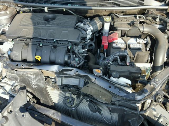 3N1AB7APXHY214386 - 2017 NISSAN SENTRA S CHARCOAL photo 7