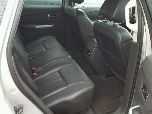 2FMDK3JC6EBB39556 - 2014 FORD EDGE Сріблястий фото 6