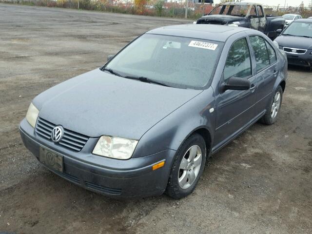 3VWSE29M13M062016 - 2003 VOLKSWAGEN JETTA GLS GRAY photo 2