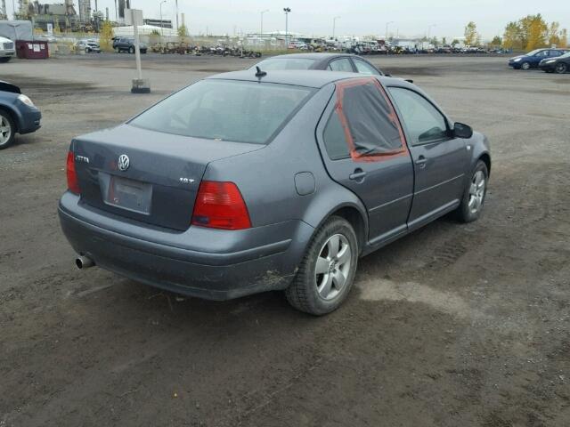 3VWSE29M13M062016 - 2003 VOLKSWAGEN JETTA GLS GRAY photo 4