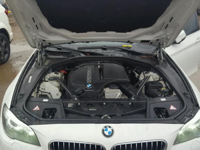 WBA5B3C59ED536788 - 2014 BMW 535 XI WHITE photo 7