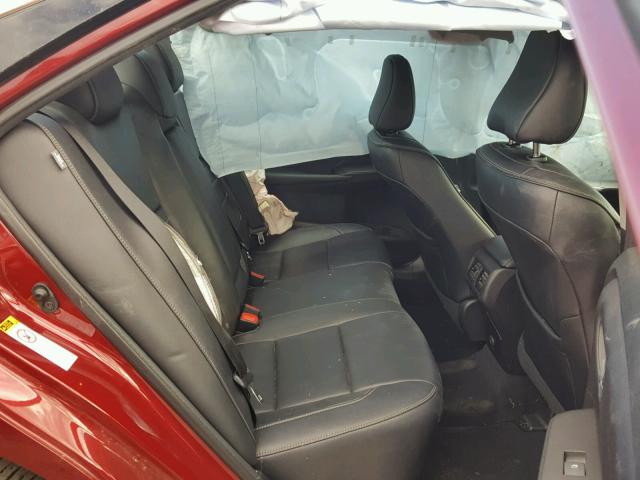 4T1BF1FK8HU764121 - 2017 TOYOTA CAMRY LE RED photo 6