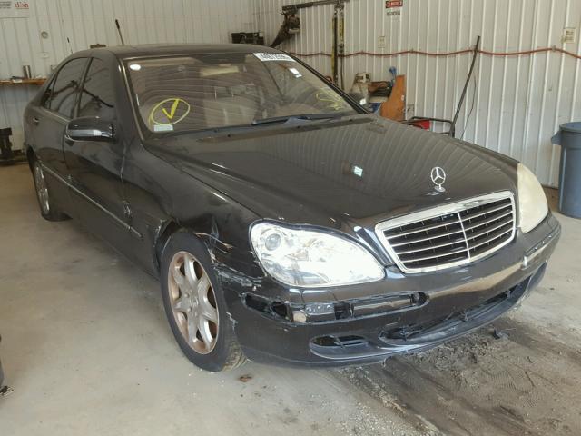 WDBNG83JX5A456768 - 2005 MERCEDES-BENZ S 430 4MAT BLACK photo 1