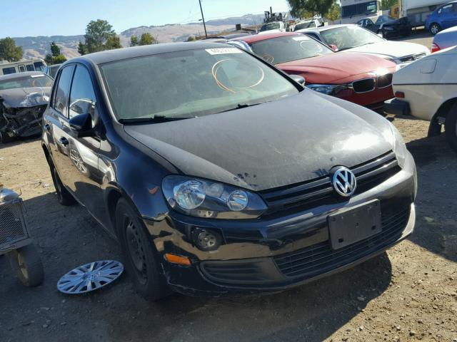 WVWDB7AJ9AW396763 - 2010 VOLKSWAGEN GOLF 黑色 照片 1