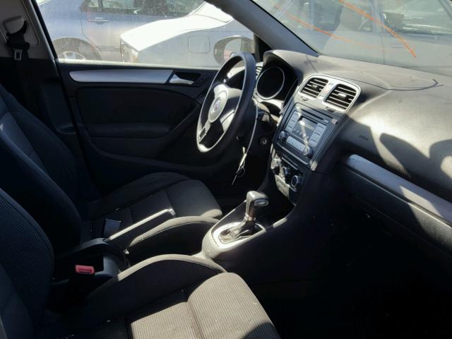 WVWDB7AJ9AW396763 - 2010 VOLKSWAGEN GOLF 黑色 照片 5