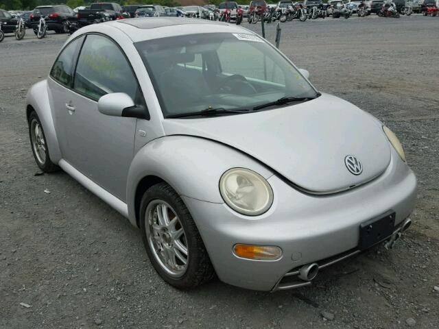 3VWCK21C21M472031 - 2001 VOLKSWAGEN NEW BEETLE SILVER photo 1