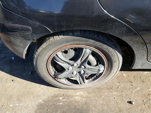 KL1TD66658B145445 - 2008 CHEVROLET AVEO BASE Սև լուսանկար 9