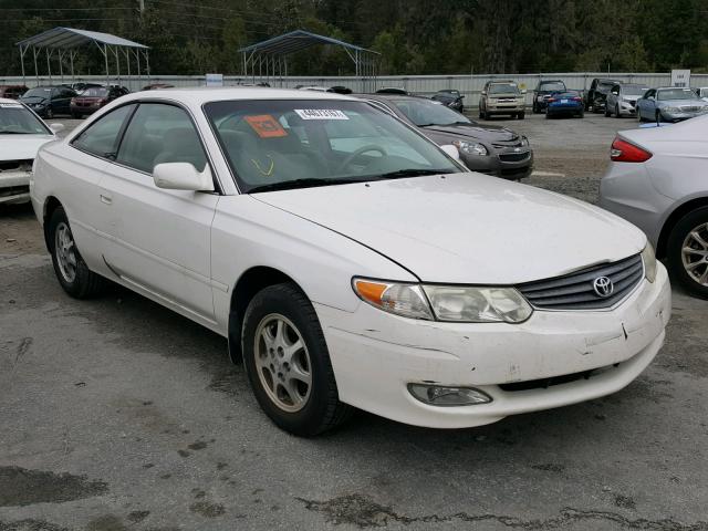 2T1CE22P23C020331 - 2003 TOYOTA CAMRY SOLA WHITE photo 1