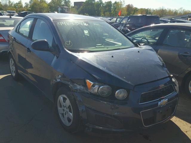 1G1JB5SH6F4171618 - 2015 CHEVROLET SONIC LS BLUE photo 1