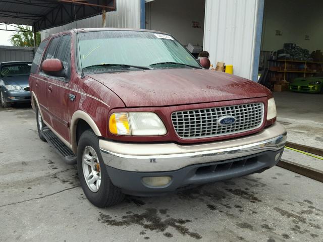 1FMRU17L5XLB81621 - 1999 FORD EXPEDITION MAROON photo 1