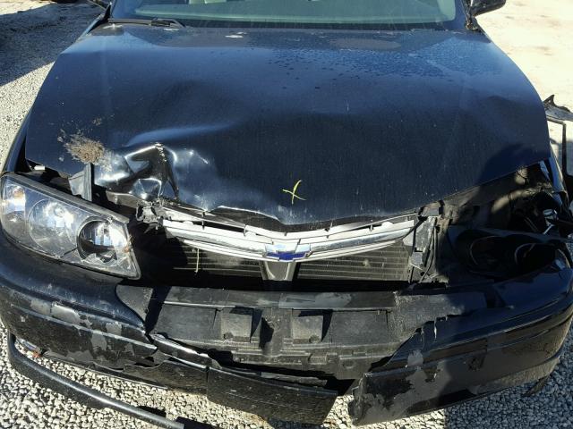 2G1WP521749194703 - 2004 CHEVROLET IMPALA BLACK photo 7