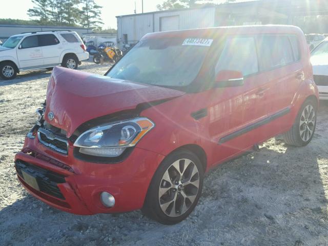 KNDJT2A65D7591496 - 2013 KIA SOUL + RED photo 2