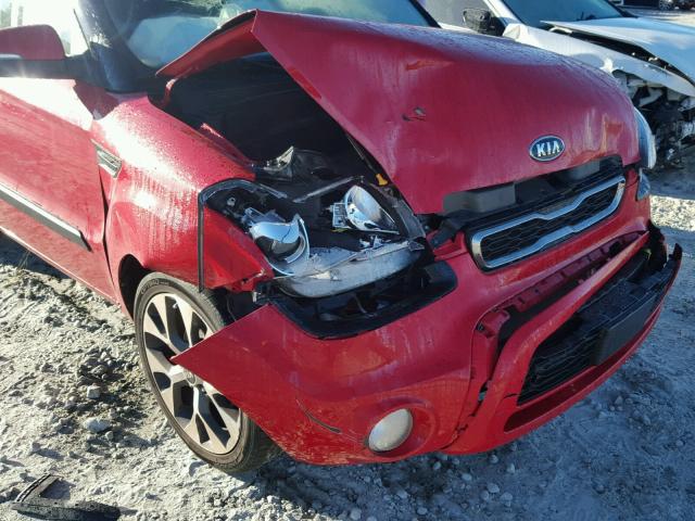 KNDJT2A65D7591496 - 2013 KIA SOUL + RED photo 9