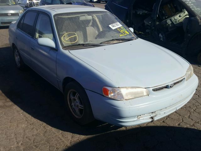 1NXBR18EXWZ009600 - 1998 TOYOTA COROLLA VE BLUE photo 1