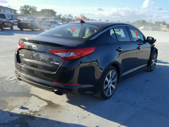 5XXGR4A66CG049009 - 2012 KIA OPTIMA SX BLACK photo 4