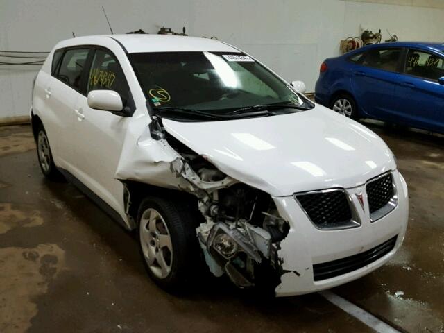 5Y2SP67869Z463742 - 2009 PONTIAC VIBE WHITE photo 1