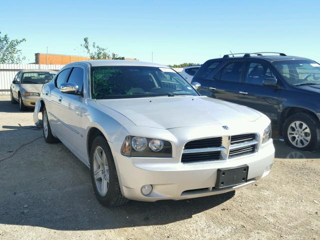 2B3CA3CV9AH188440 - 2010 DODGE CHARGER SILVER photo 1