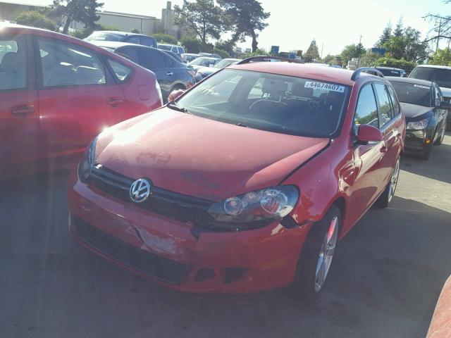 3VWKP7AJ4CM634172 - 2012 VOLKSWAGEN JETTA S 红色 照片 2