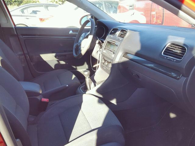 3VWKP7AJ4CM634172 - 2012 VOLKSWAGEN JETTA S 红色 照片 5