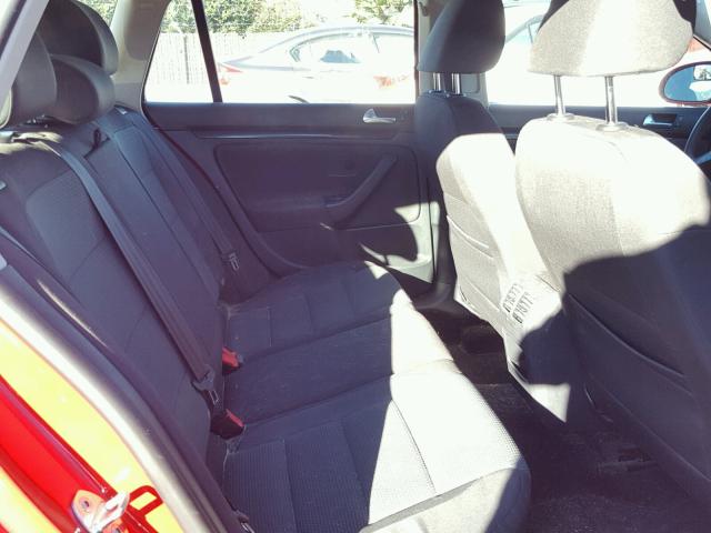 3VWKP7AJ4CM634172 - 2012 VOLKSWAGEN JETTA S 红色 照片 6