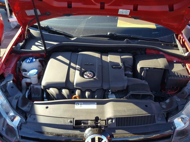 3VWKP7AJ4CM634172 - 2012 VOLKSWAGEN JETTA S 红色 照片 7